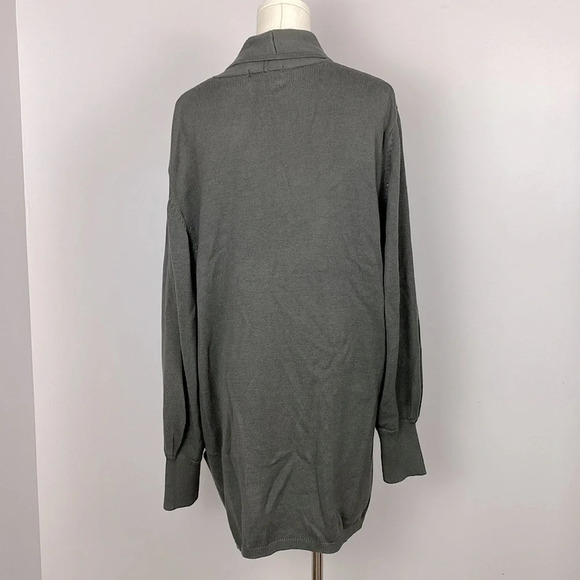 Vintage SIDEFFECTS Open Front Cardigan with large front pockets - Picture 4 of 11